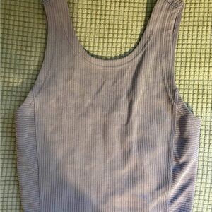lululemon athletica Ribbed Tank Top - Gray
